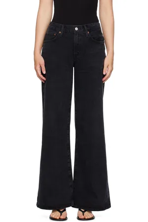 AGOLDE Jean Clara noir