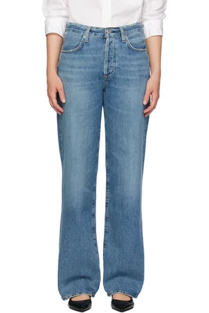 Citizens of Humanity Jean ample Annina bleu à taille haute - HUMANITY