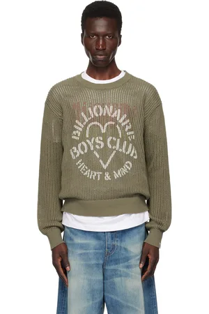 Billionaire Boys Club Pull kaki à logo Heart & Mind