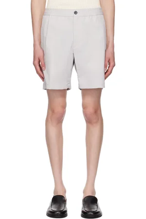 THEORY Short gris à cordon coulissant