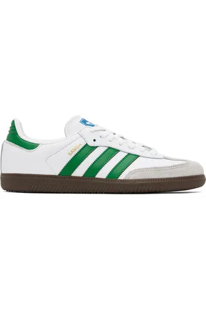 adidas Baskets Samba OG blanc et vert