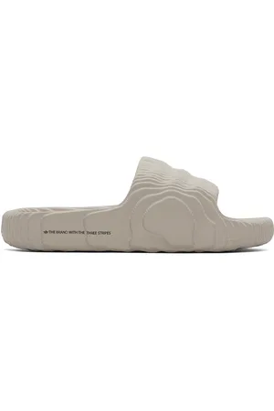 adidas Sandales à enfiler Adilette 22 grises