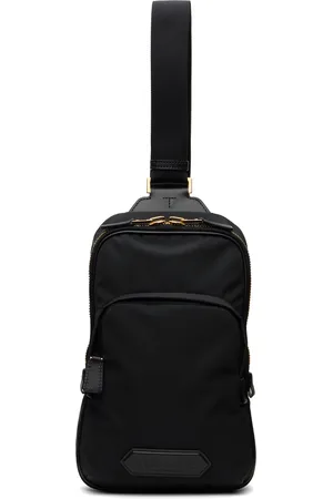 Tom Ford Petit sac à dos noir à bandoulière