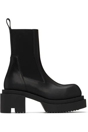Rick Owens Bottines Beatle noires à semelle Bogun - Porterville