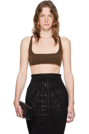 Rick Owens Débardeur Unhorny brun - Porterville