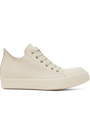 Rick Owens Baskets basses blanc cassé - Porterville