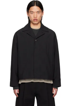 STUDIO NICHOLSON Blouson Rick noir
