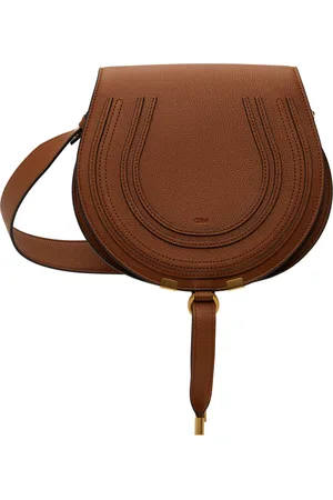 Chloé Sac sellier brun clair - Marcie