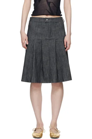 Paloma Wool Jupe midi Lai grise