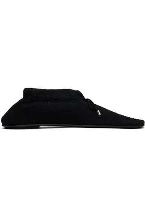 Totême Ballerines noires en tricot