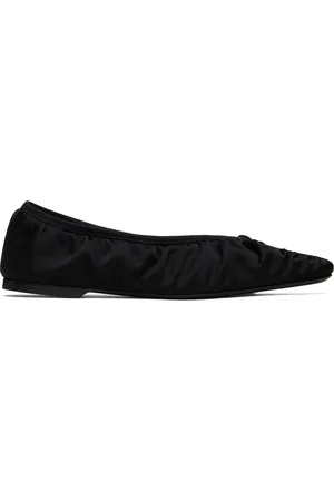 Totême Ballerines noires à fronces