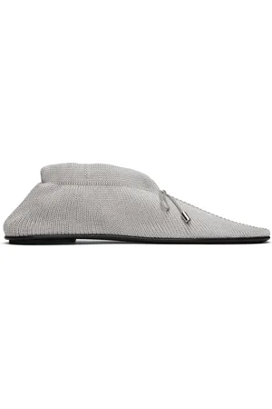 Totême Ballerines grises en tricot