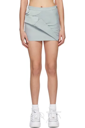 Feng Chen Wang Minijupe asymétrique grise