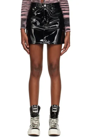 Frame Minijupe lustrée noire