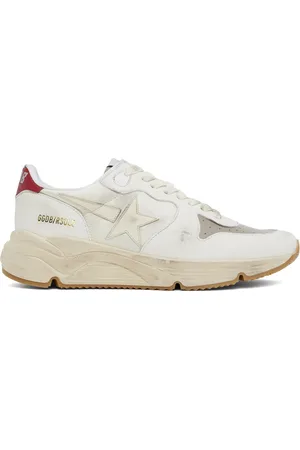 Golden Goose Baskets Running Sole blanches