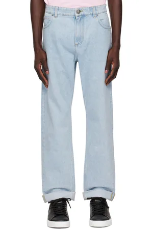 Balmain Jean bleu à coupe classique