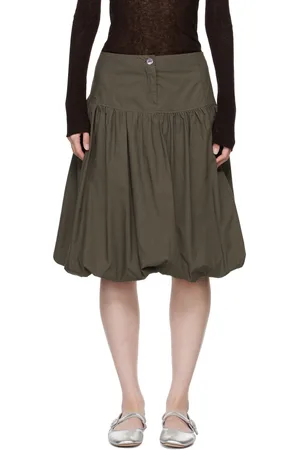 Paloma Wool Jupe midi Globo kaki