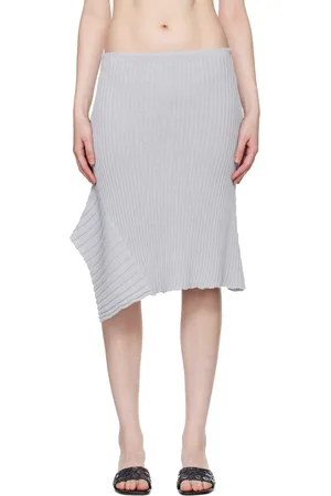Paloma Wool Jupe midi Solteira bleue