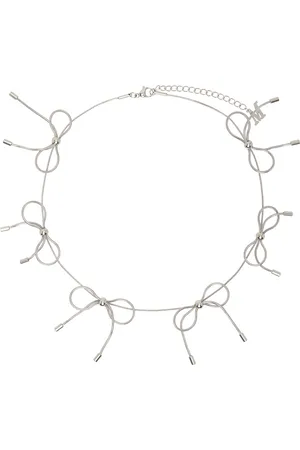 Marland Backus Collier argenté à boucles