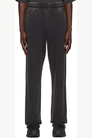 Entire Studios Pantalon de survêtement droit noir
