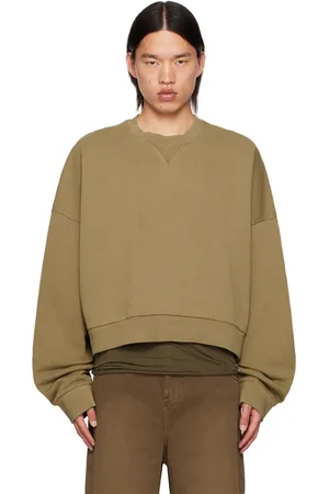 Entire Studios Pull molletonné droit beige