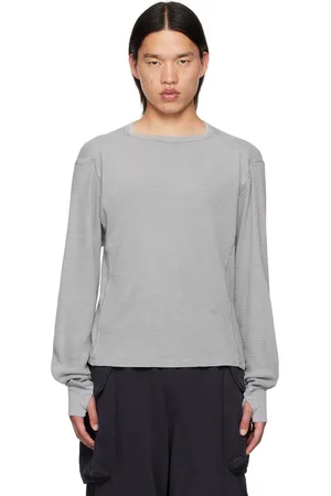Entire Studios T-shirt à manches longues isotherme gris