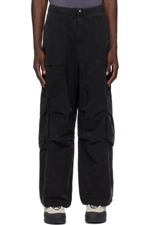 Entire Studios Pantalon cargo noir