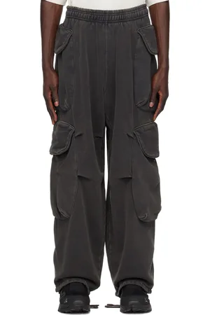 Entire Studios Pantalon cargo épais Gocar noir