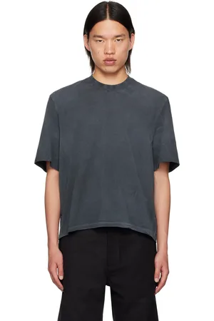 Entire Studios T-shirt noir à pinces