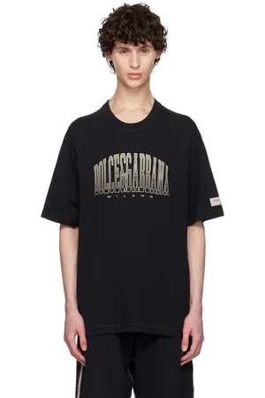 Dolce & Gabbana T-shirt noir à logo imprimé