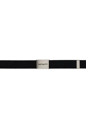 Carhartt Ceinture noire à patte coulissante