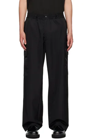 Kenzo Pantalon cargo noir - BOKE FLOWER 2.0