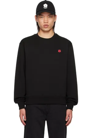 Kenzo Pull molletonné noir - BOKE FLOWER