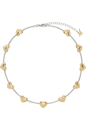 Marland Backus Collier Lil Heart doré
