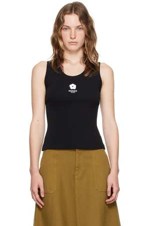Kenzo Débardeur noir - BOKE FLOWER 2.0