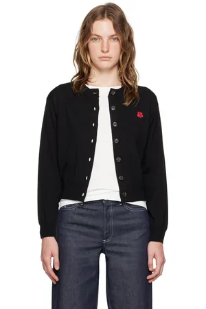 Kenzo Cardigan noir - BOKE FLOWER