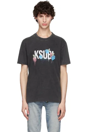 KSUBI T-shirt gris à image à logo