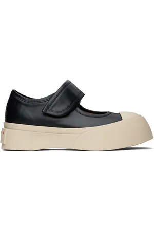 Marni Ballerines de style Charles IX noires à semelle Pablo