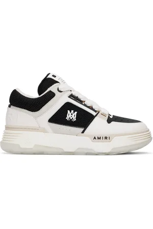 AMIRI Baskets MA-1 noir et blanc