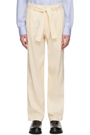 COMMAS Pantalon ajusté blanc cassé