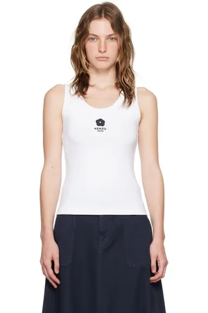 Kenzo Débardeur blanc - BOKE FLOWER 2.0