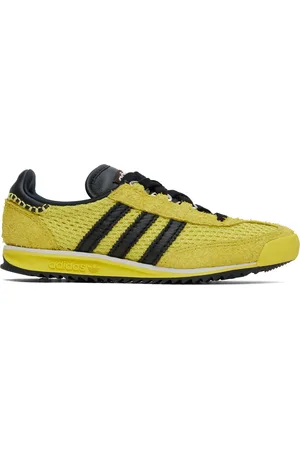 WALES BONNER Baskets SL76 jaune et noir édition adidas Originals
