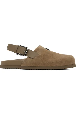 Dolce & Gabbana Mules brunes en suède
