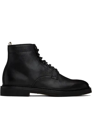 Officine creative Bottes Hopkins 203 noires à semelle flexible