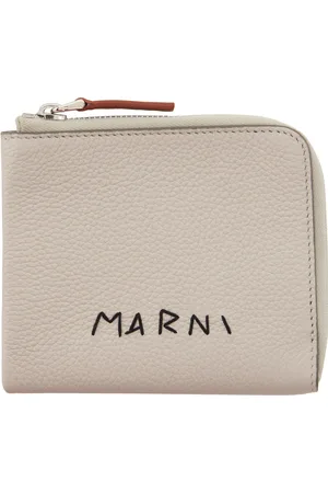 Marni Portefeuille gris à glissière