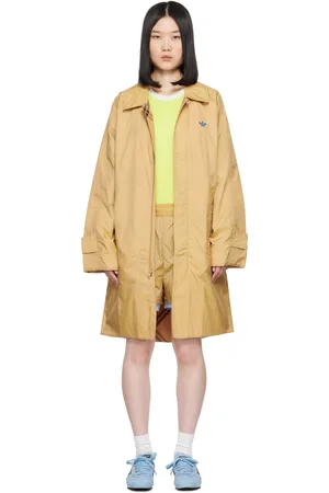 WALES BONNER Manteau réversible beige à logos brodés édition adidas Originals