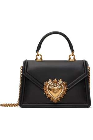 Dolce & Gabbana Petit sac noir à ornement Devotion