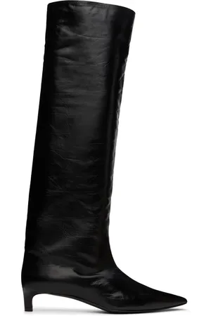 Jil Sander Bottes hautes noires