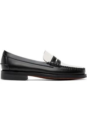 SEBAGO Flâneurs Dan noir et blanc - Citysides