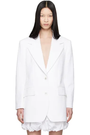 Dolce & Gabbana Veston blanc à simple boutonnage